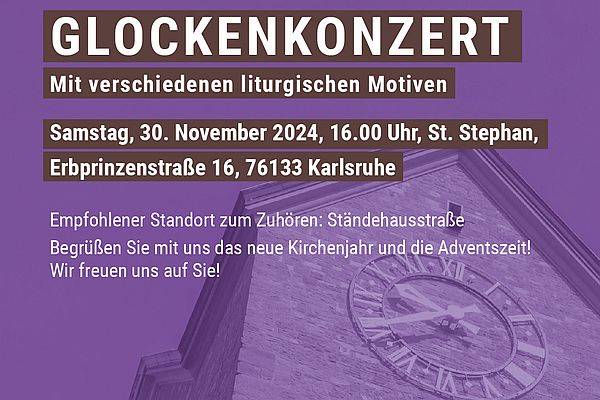 Cityökumene Karlsruhe, Glockenkonzert von Kirche St Stephan