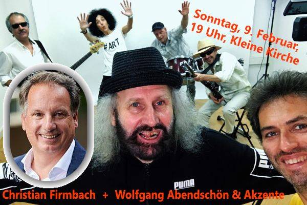 Ökumenische Citykirchenarbeit Karlsruhe, Ökumenischer Gottesdienst in der Stadtkirche mit Wolfgang Abendschön und Akzente