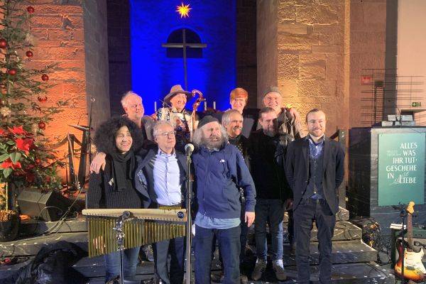 Ökumenische Citykirchenarbeit Karlsruhe, Ökumenischer Gottesdienst in der Stadtkirche mit Wolfgang Abendschön und Akzente