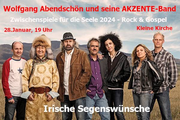 Ökumenische Citykirchenarbeit Karlsruhe, Ökumenischer Gottesdienst in der Stadtkirche mit Wolfgang Abendschön und Akzente
