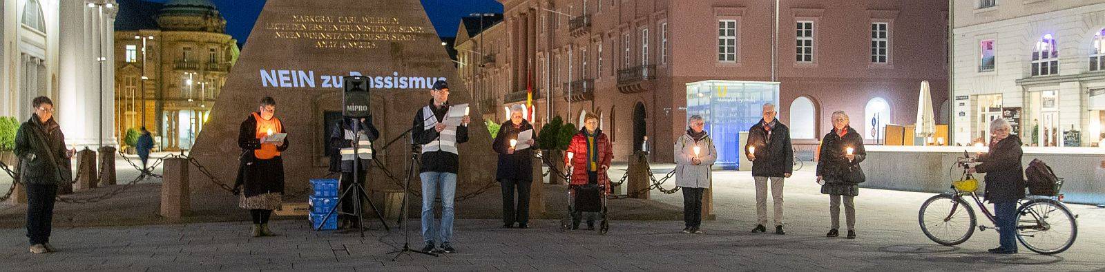 Ökumene, Citykirchenarbeit in Karlsruhe, Teilnahme bei der Woche gegen Rassismus