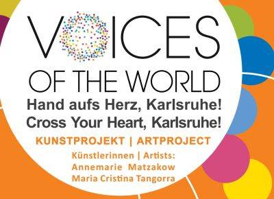 Voices of Karlsruhe, ein Kunstprojekt - Projektbanner