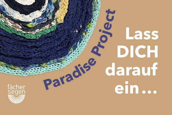 Die Ökumenische Citykirchenarbeit Karlsruhe mit dem Paradieszelt auf der offerta 2024