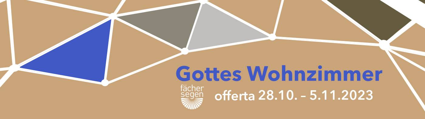 Die Ökumenische Citykirchenarbeit Karlsruhe mit dem Himmelszelt auf der offerta 2023
