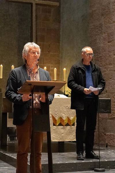 Ökumenische Citykirchenarbeit Karlsruhe - Eindrücke vom Citygottesdienst - Hans-Joachim Burgert, Bernd