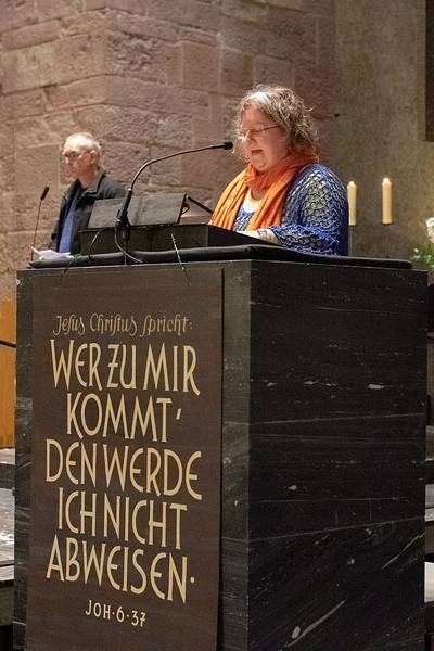 Ökumenische Citykirchenarbeit Karlsruhe - Eindrücke vom Citygottesdienst - Patrica Kasper