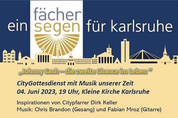Fächersegen Karlsruhe - Citygottesdienst mit Musik